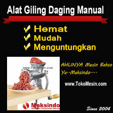 mesin giling daging manual 2 tokomesin blitar