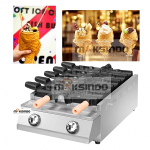 Mesin Kue Ikan Taiyaki 5 Pcs - Open Mouth Fish 1 tokomesin blitar