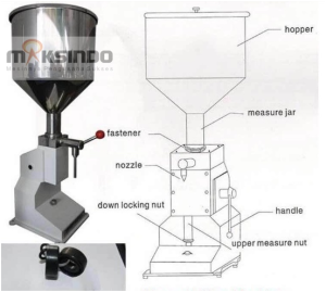 Mesin Manual Filling Cairan-Pasta - MKS-MF10 1 tokomesin blitar