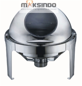Chafing Dish Bentuk Bulat (Round Roll) 6 Liter 1 tokomesin blitar