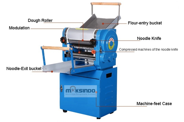 Mesin Cetak Mie Industrial (MKS-300) 6 tokomesin blitar