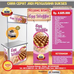 11. EGG WAFFLE LISTRIK