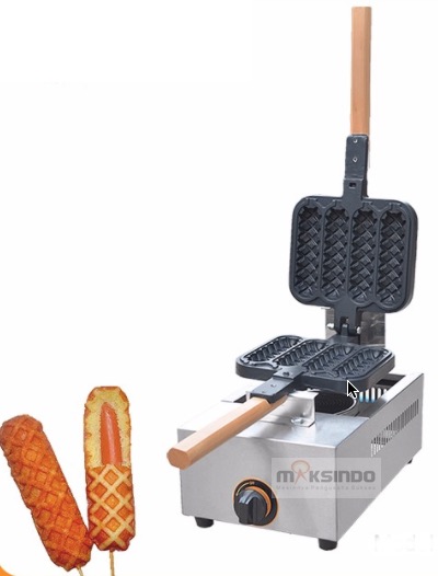 Jual Mesin Gas Stick Waffle (Hot Dog Waffle) – SW04 di Blitar