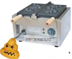 Mesin Waffle Bentuk Poo (MKS-POO2) 1 tokomesin blitar
