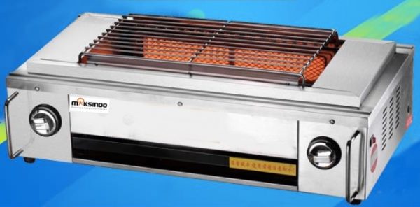 Jual Pemanggang Sate – BBQ GAS SMOKELESS (005BBQ) di Blitar