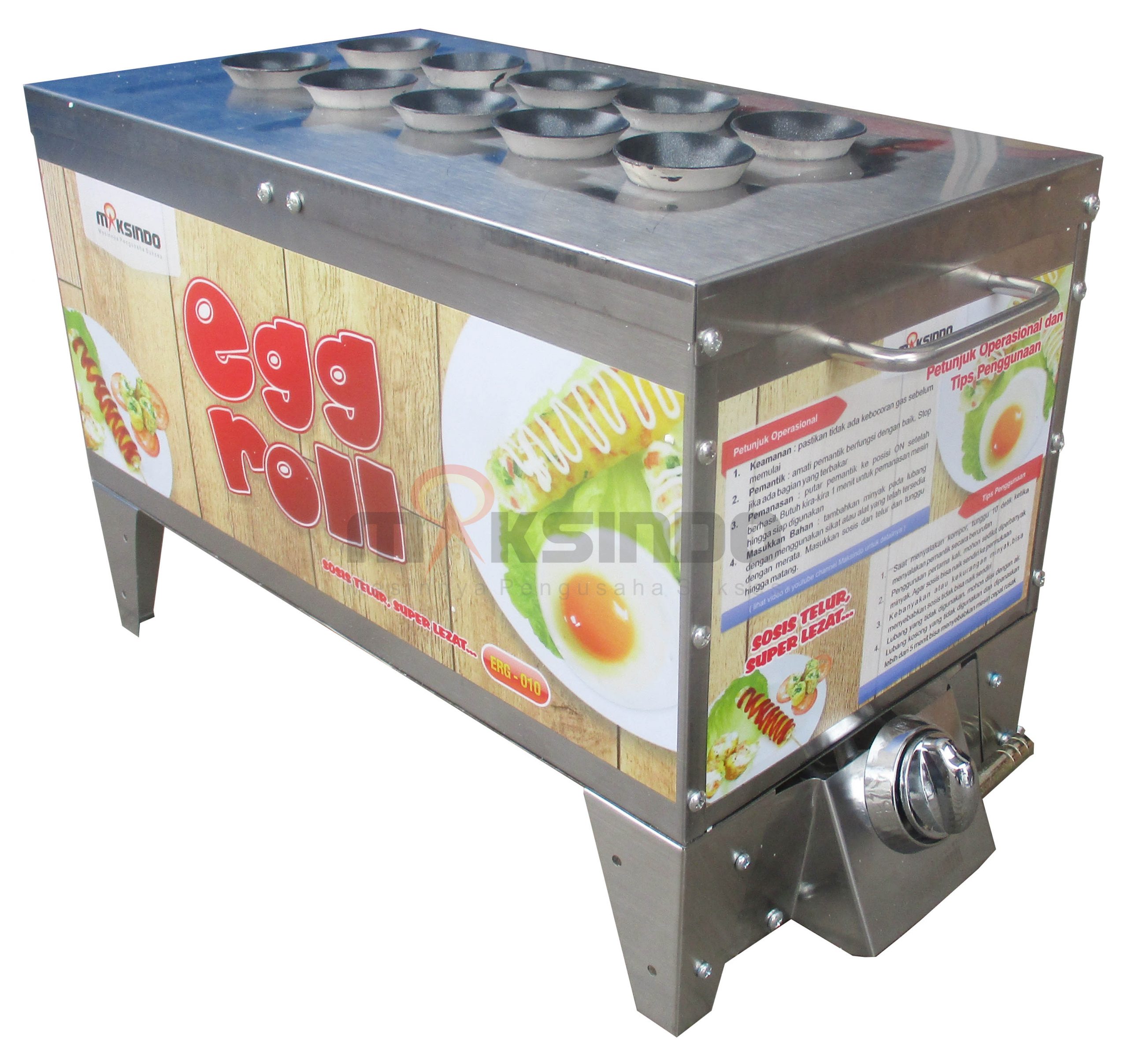 Jual Mesin Pembuat Egg Roll ERG-010 di Blitar