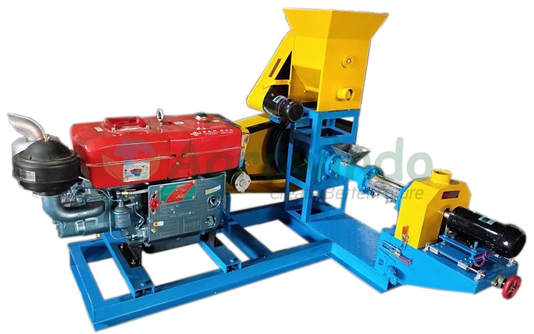 Jual Mesin Pencetak Pelet Ikan Terapung (Diesel) di Blitar