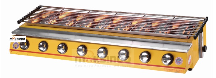 Jual Pemanggang BBQ (gas) 8 Tungku di Blitar
